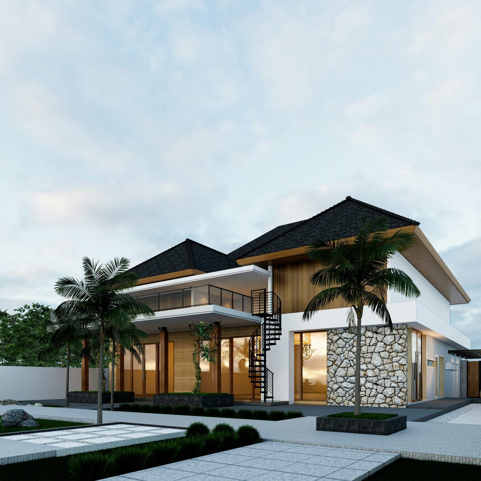 Annonce exemple — Villa contemporaine à Souissi